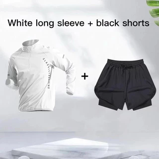 เสื้อวิ่งผู้ชายแห้งไว สำหรับฟุตบอลและกีฬา