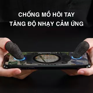 (ขายดี) ถุงนิ้วเกมมิ่ง ซับเหงื่อ กันลื่น ตอบสนองไว สำหรับเล่น FF·PUBG·LOL·ROX ควบคุมแม่นยิ่งขึ้น