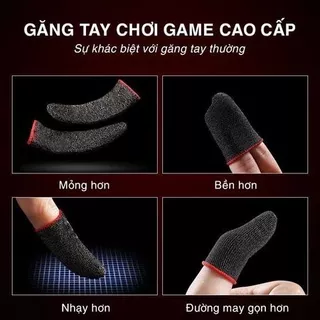 (ขายดี) ถุงนิ้วเกมมิ่ง ซับเหงื่อ กันลื่น ตอบสนองไว สำหรับเล่น FF·PUBG·LOL·ROX ควบคุมแม่นยิ่งขึ้น