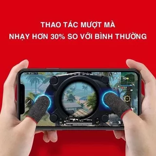 (ขายดี) ถุงนิ้วเกมมิ่ง ซับเหงื่อ กันลื่น ตอบสนองไว สำหรับเล่น FF·PUBG·LOL·ROX ควบคุมแม่นยิ่งขึ้น