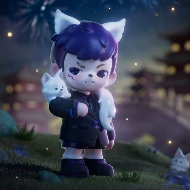 TNTSPACEx Glory of the King Canyon Fantasy Series Blind Box ฟิกเกอร์ของเล่นอินเทรนด์