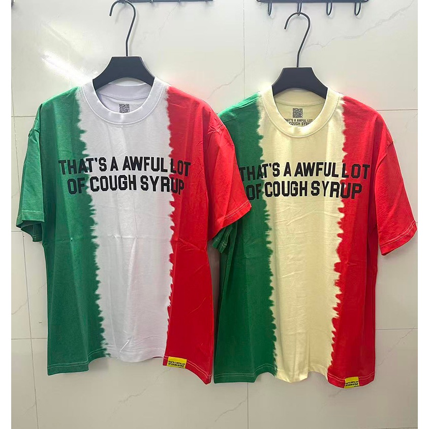 O-คอแฟชั่นHip Hop StreetwearคลาสสิกAll-match Thats Awfulจํานวนมากไอน้ําเชื่อมTเสื้อผู้ชายผู้หญิงผ้าฝ