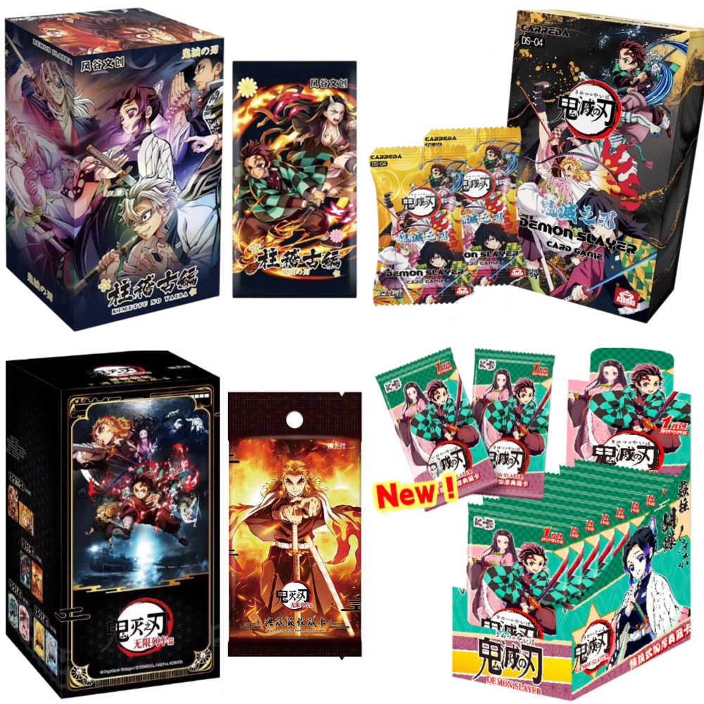 การ์ด demon slayer Rengoku Sanemi rare EX/SP/CR card kimetsu no yaiba แพ็คอนิเมะ สะสม