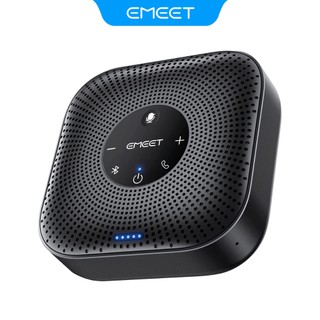 EMEET M0 Plus Wireless Conference Speakerphone 4 AI Mics 360° Pickup Noise Reduction Bluetooth Online Work