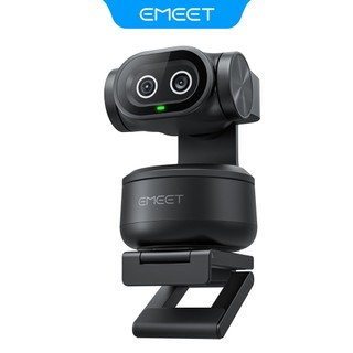 EMEET PIXY Dual-Camera AI PTZ 4K Webcam AI Tracking PDAF Autofocus Gesture Control Streaming Gaming
