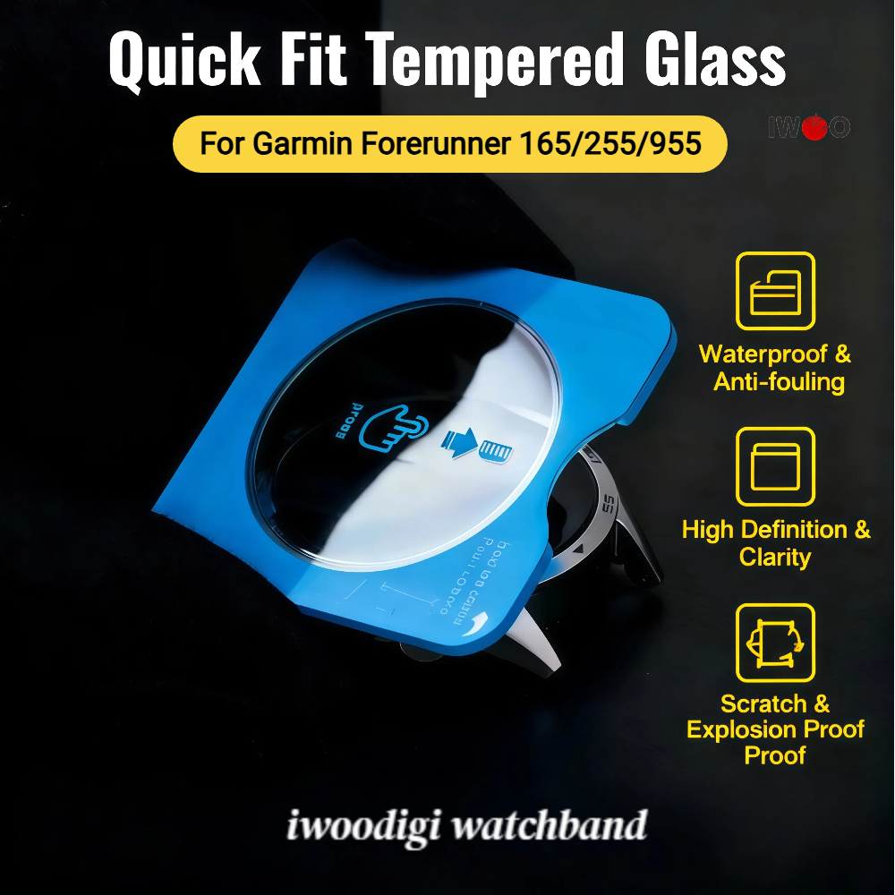 กระจกนิรภัยด่วนสําหรับผู้เบิกทาง Garmin 165/255/955/fenix 8 amoled/7/s70