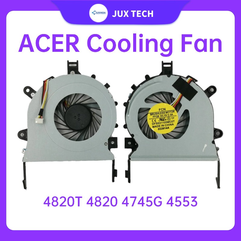 พัดลมระบายความร้อน Cpu แล็ปท็อปสําหรับ Acer Aspire 4820T 4820 5820 4745G 4553 5745 5820TG