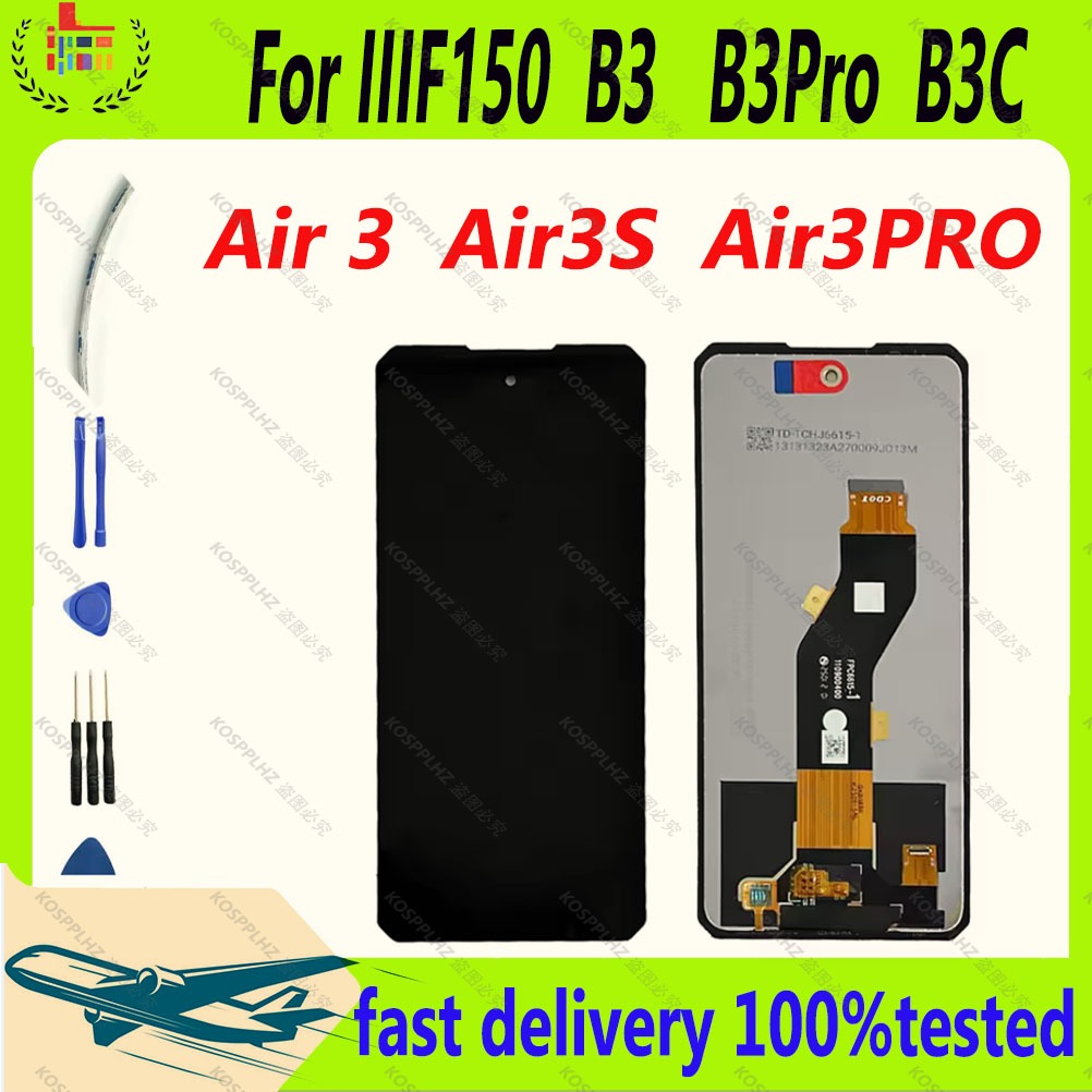 6.6 นิ้วสําหรับ IIIF150 B3 Pro B3C จอแสดงผล LCD + หน้าจอสัมผัส Digitizer Assembly IIIF150 Air 3S Air