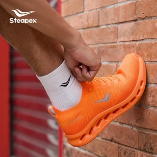 STEAPEX HIVE SWIFT รองเท้าผ้าใบวิ่ง Unisex พร้อมกันกระแทก Hive – ดีไซน์สลิปออนน้ําหนักเบา พื้นรองเท้าชั้นกลางยืดหยุ่นและพื้นรองเท้ากันลื่นสําหรับวิ่งยิมและชุดลําลอง