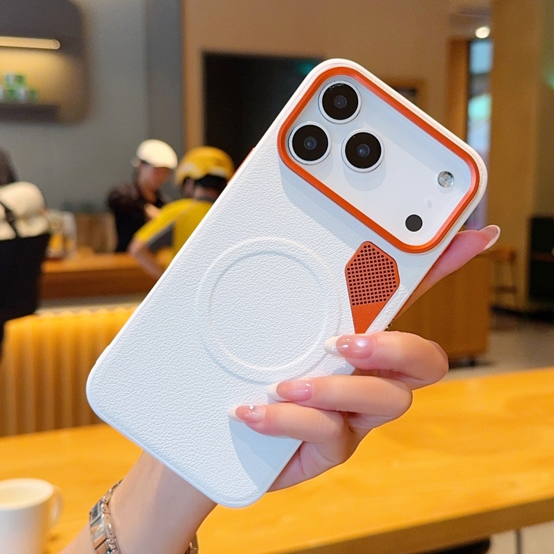 Sunyi สําหรับ iPhone 17 air 16 15 Pro Max Plus เคสโทรศัพท์แม่เหล็กสไตล์มินิมอลพร้อมการออกแบบช่องระบายอากาศระบายความร้อน