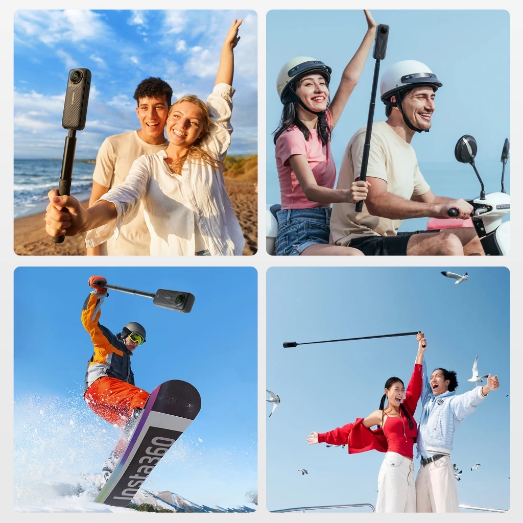 ขาตั้งกล้องด้ามจับโรตารี Bullet Time สําหรับ Insta360 X5 / X4 / X3 / Dji OSMO 360 thumbnail 10