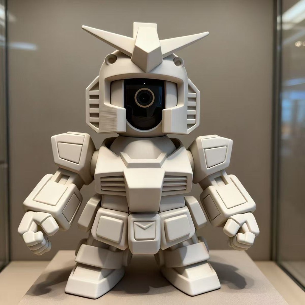 การตรวจสอบอัจฉริยะ HG Case Xiaomi-Gundam Anime Fans Cool Protective Case Camera Case 2K 2-3 Generation