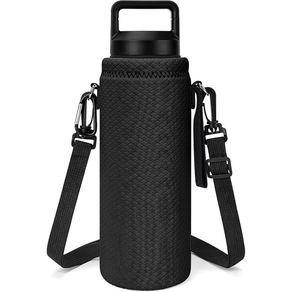 Creass ขวดน้ําพร้อมสายคล้องเข้ากันได้กับ YETI Rambler Bottle 26oz/36oz, Waterbottle Sling Bag Holder