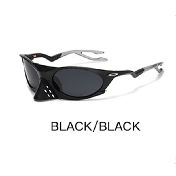 9437 ผู้ชายผู้หญิงกีฬากลางแจ้งอินเทรนด์แฟชั่นแว่นกันแดดโพลาไรซ์