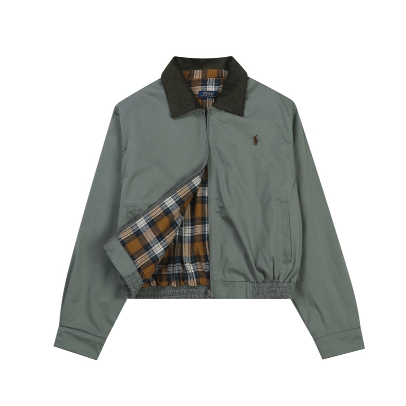 เสื้อแจ็คเก็ตย้อนยุคอเมริกัน สไตล์วิทยาเขตสี่สี สำหรับทุกคน