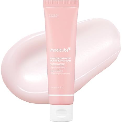 Medicube Salmon DNA PDRN Pink Hyaluronic Moisturizing Cream | รีลีฟ แอนด์ ไฮเดรติ้ง แคร์ | ฟื้นฟูผิว Elasticity & Glow 50ml
