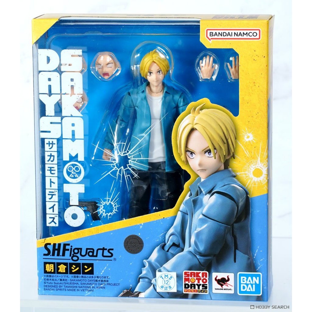 [คลังสินค้าพร้อม] BANDAI สินค้าใหม่ SHF วันซากาโมโตะ ของขวัญเคลื่อนย้ายได้สําหรับแฟน