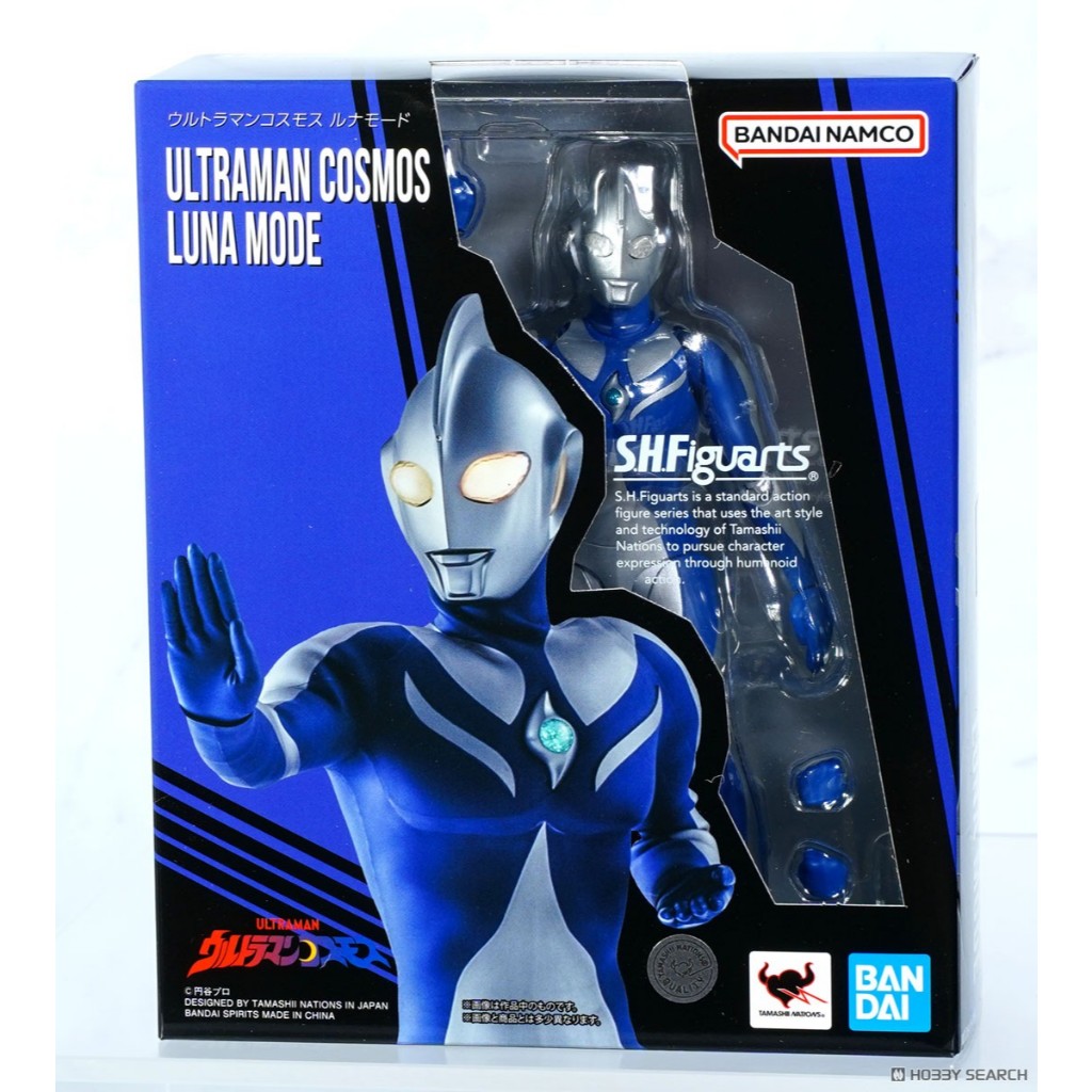 [คลังสินค้าพร้อม] BANDAI/BANDAI ของแท้ SHF ULTRAMAN COSMOS LUNA MODE สําเร็จรูปร