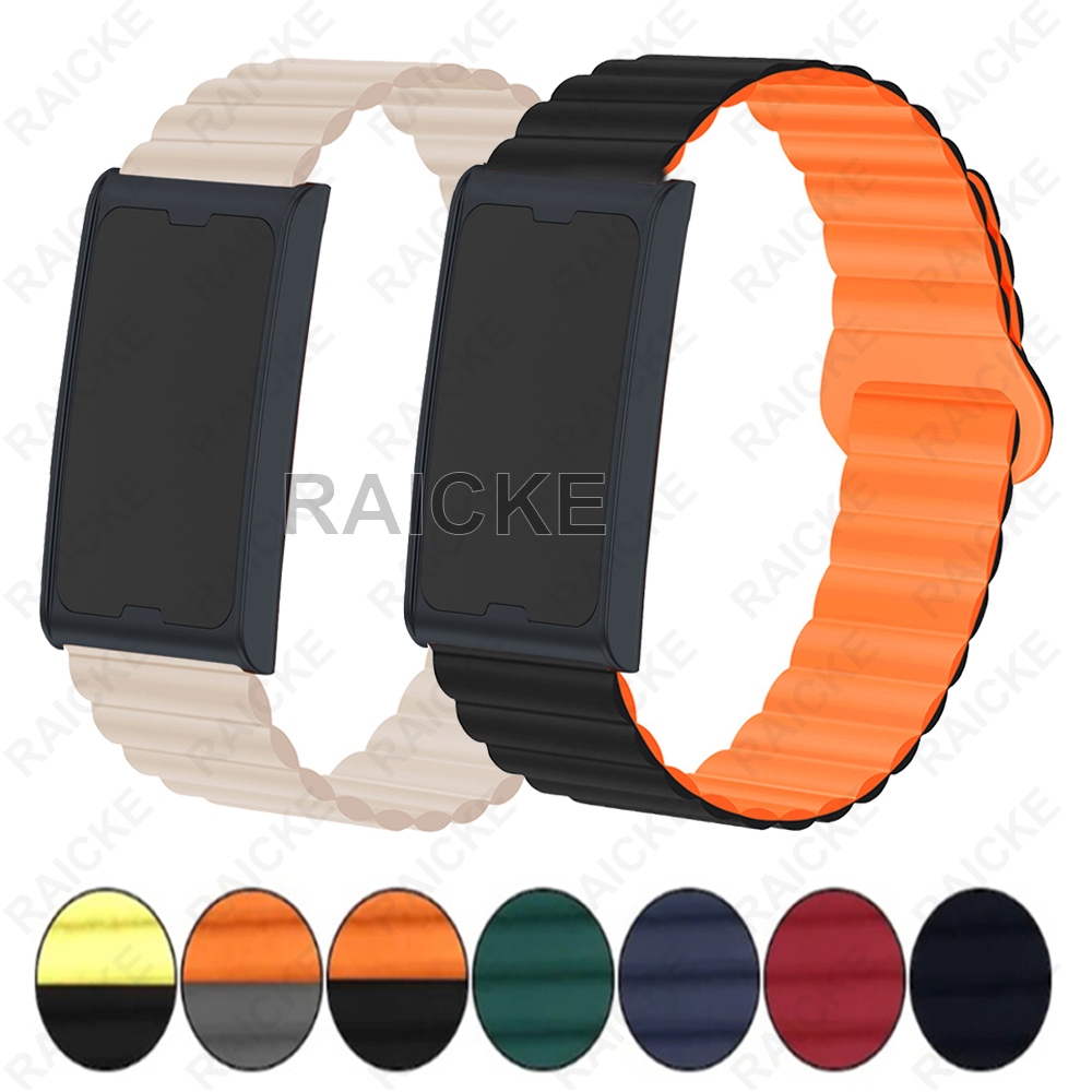 อุปกรณ์เสริมสร้อยข้อมือสายรัดซิลิโคนกันน้ําสําหรับสาย Amazfit Helio Strap
