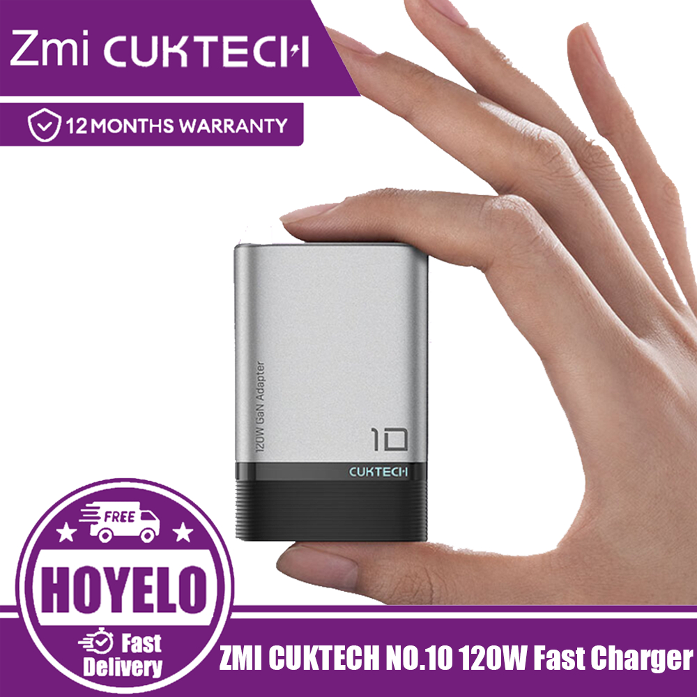 ZMI CUKTECH NO.10 120W Fast Charger AD1203P Super Power ชาร์จ Mini GaN Charger