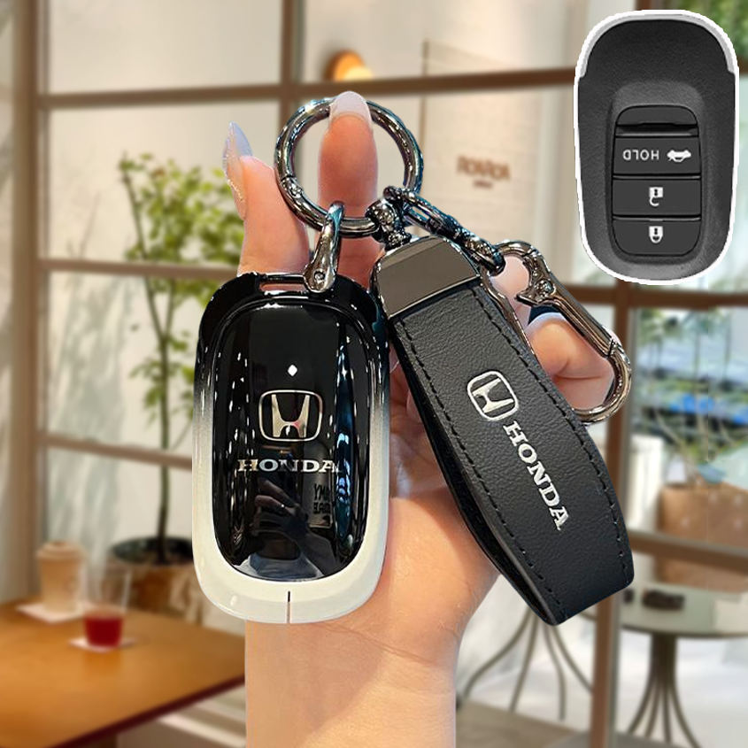 เคสกุญแจรีโมทรถยนต์ สําหรับ Honda Civic RS FE HRV 2024 2025 Accord CRV G6 ของแต่งรถยนต์ พวงกุญแจ