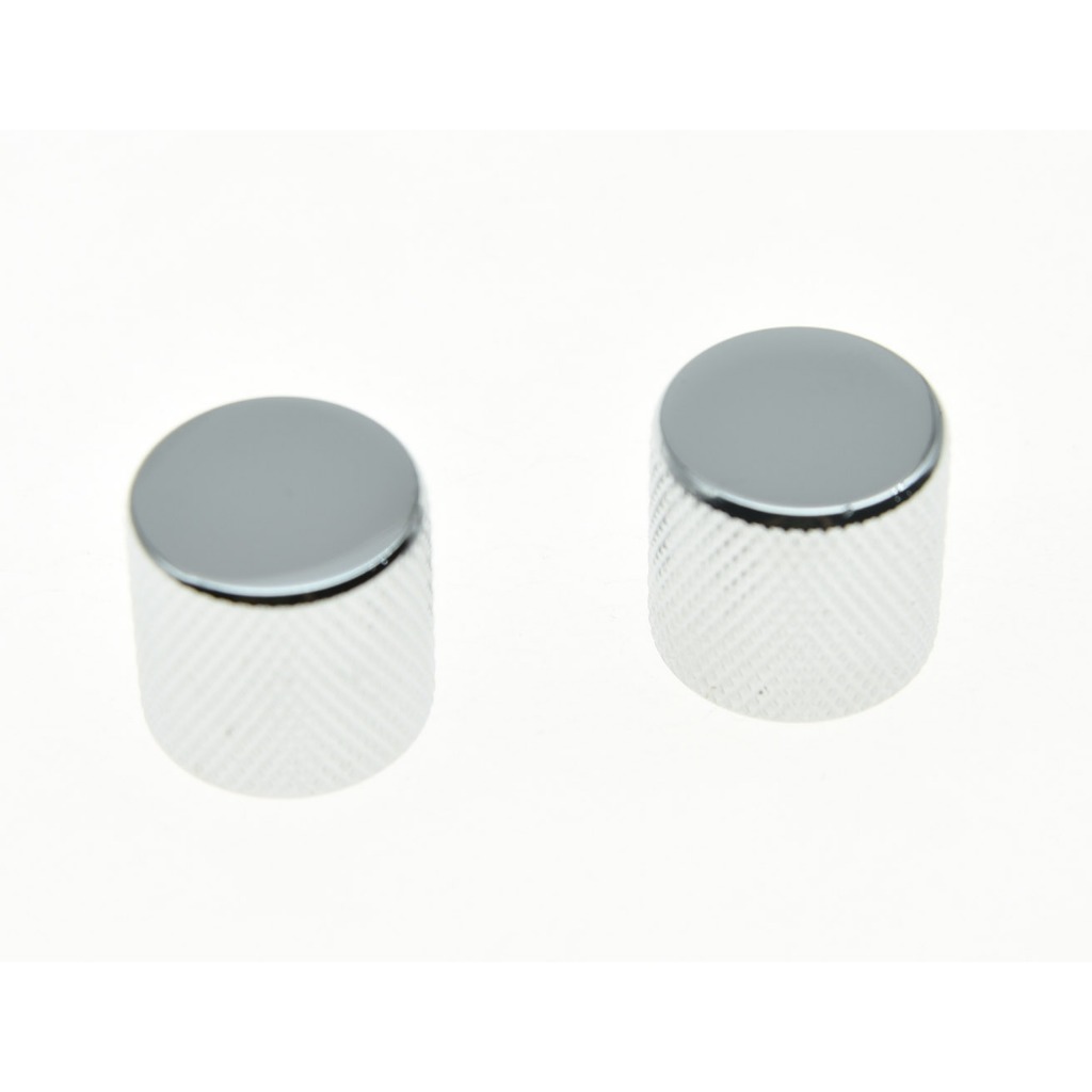KAISH ชุด 2 18 มม.กีตาร์เบสแบนด้านบนลูกบิด Barrel Knob สําหรับ Telecaster หรือกีตาร์เบส