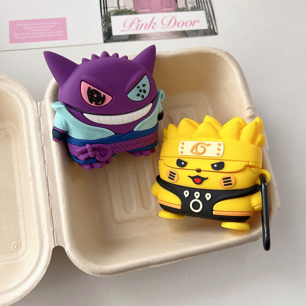 สําหรับ Samsung Galaxy Buds 3 FE/Buds 3 pro/Buds 3 กรณี Uzumaki Naruto Sasuke Pokemon pikachu gengar