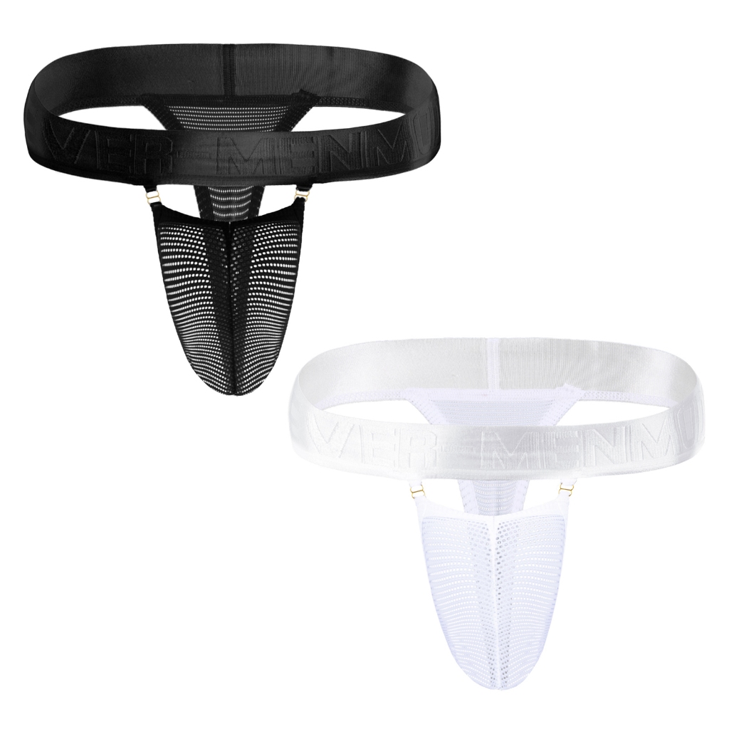 Jockstrap ชุดชั้นในชายเซ็กซี่ตาข่าย ออกแบบมาเพื่อลифต์บั๊ต สวมใส่ง่ายและสะดวกสบาย