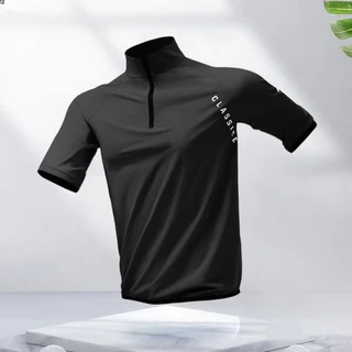 เสื้อกีฬาวิ่งแขนสั้นผู้ชาย ออกแบบสำหรับระบายเหงื่อและลมได้ดี แห้งเร็ว เหมาะสำหรับการวิ่ง ออกกำลังกายในยิม และกลางแจ้ง