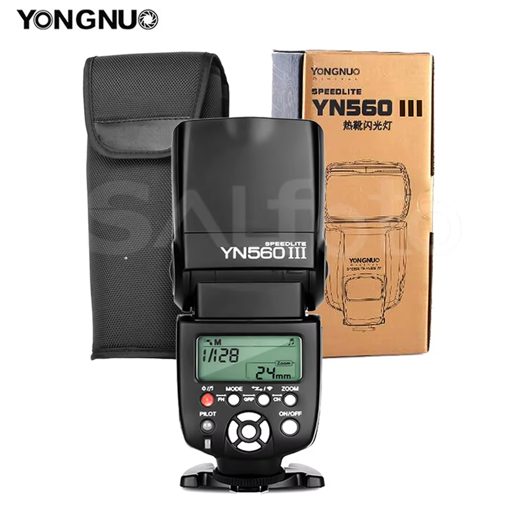 Yongnuo YN560III GN58 2.4G แฟลชไร้สาย Speedlite Flash Light YN560 III