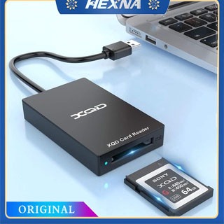 Hexna XQD Card Reader type-C หรือ USB3.0 ใช้งานร่วมกับ Sony G/M Series USB Mark XQD Card, Lexar 2933