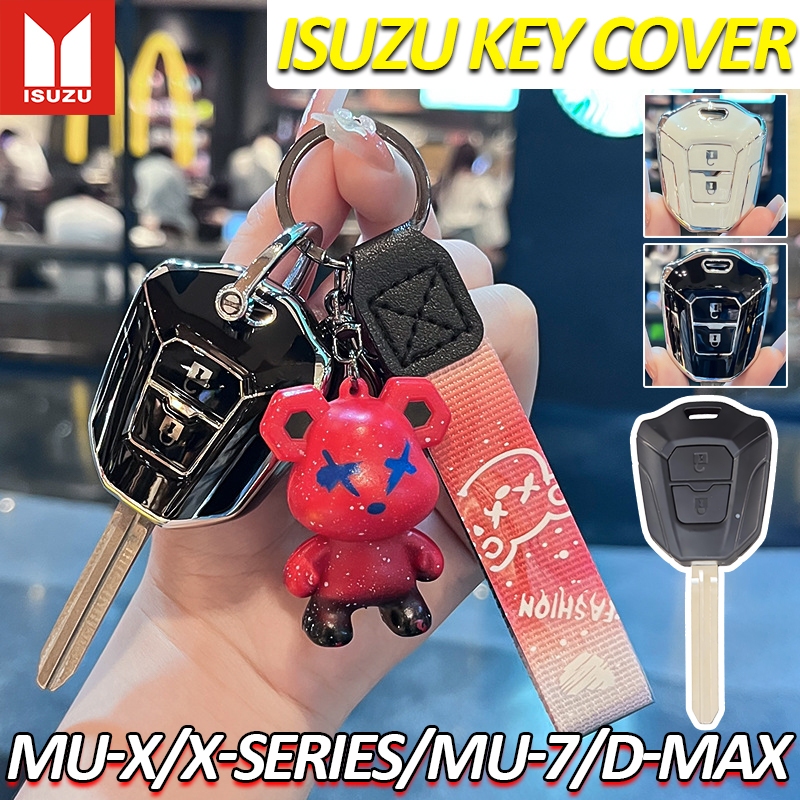 ISUZU MU-X/X-series/MU-7/D-max ปลอกกุญแจรถ D-max ปลอกกุญแจอีซูซุ พวงกุญแจรูปหมี