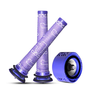 ตัวกรอง HEPA เข้ากันได้กับ Dyson V6/V7/V8/V11/V12/V12SLIM/V15,ตลับหมึกหน้าและหลังเปลี่ยนกรอง