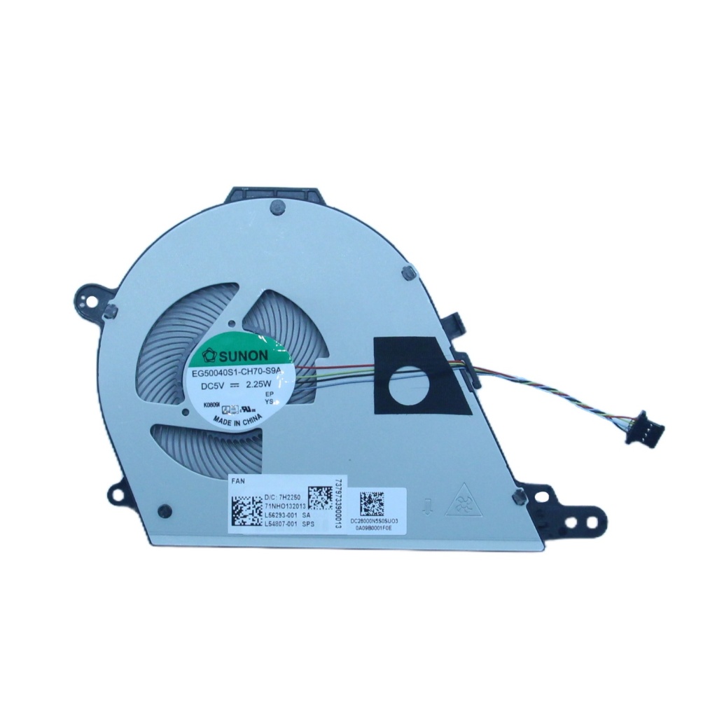 ใหม่แล็ปท็อป CPU พัดลมระบายความร้อนสําหรับ HP Chromebook 15-DE 15-DE0003NA 15-de0517wm TPN-C140 Seri