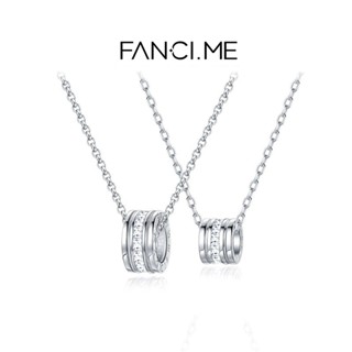FanciMe แฟชั่นลายไม้จับคู่สร้อยคอคู่รักเงินสเตอร์ลิงของขวัญว…