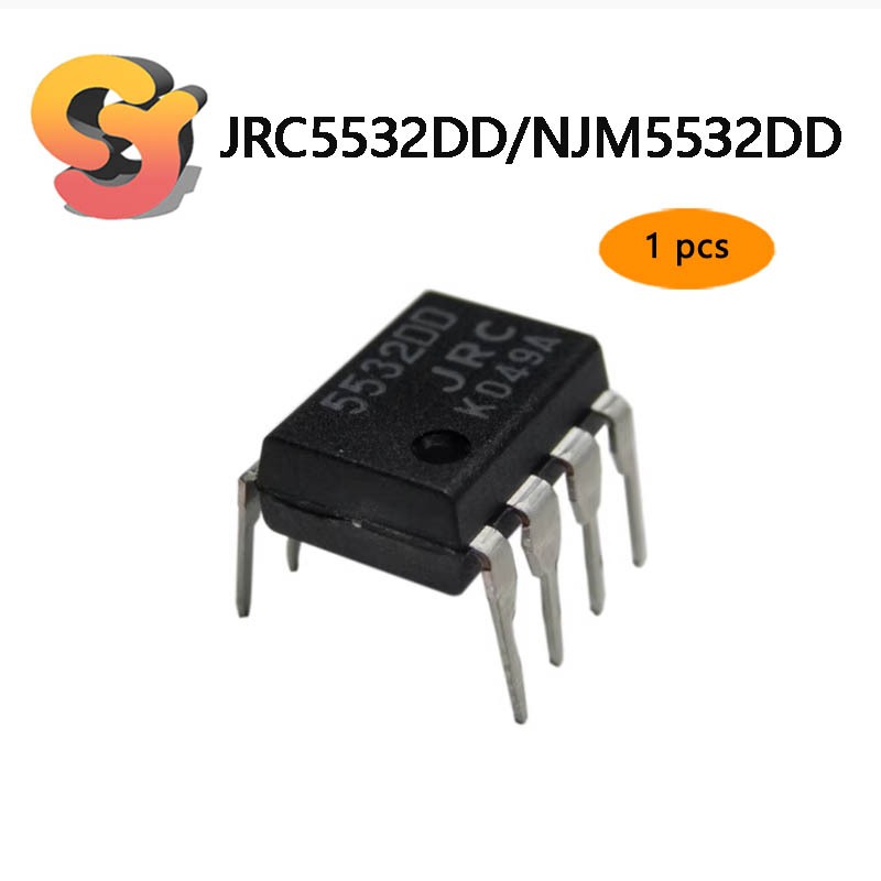 1 PC ยี่ห้อใหม่ญี่ปุ่น JRC5532DD/NJM5532DD Precision Dual-Channel Operation Amplifier Super NE5532