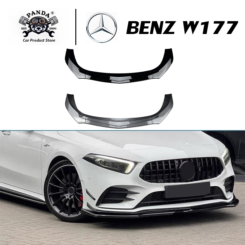 [Panda] ลิ้นหน้า BENZ W177 a35 a180a200 [2019 - 2022] กันชนหน้า การติดตั้งแบบไม่สูญเสีย ประกอบง่าย จัดส่งจากกรุงเทพ