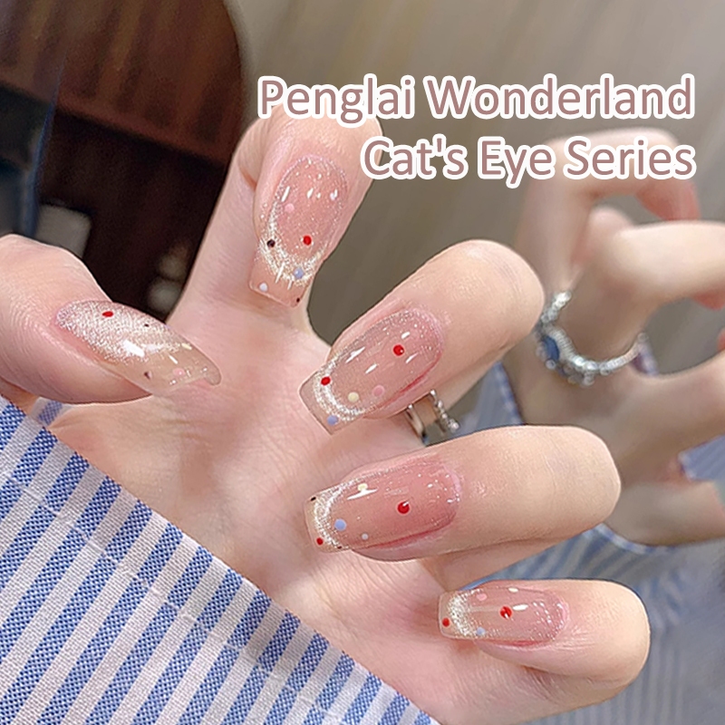 [ANNIES] ขนาดเล็กหลอดไฟ Cats Eye Nail Polish Super Flash Gel Magnetic Powder Delicate Multi-Color อุปกรณ์เสริม 16ml ราคา ถูกที่สุด ดีลบีเคเค แกลเลอรีภาพที่ 2