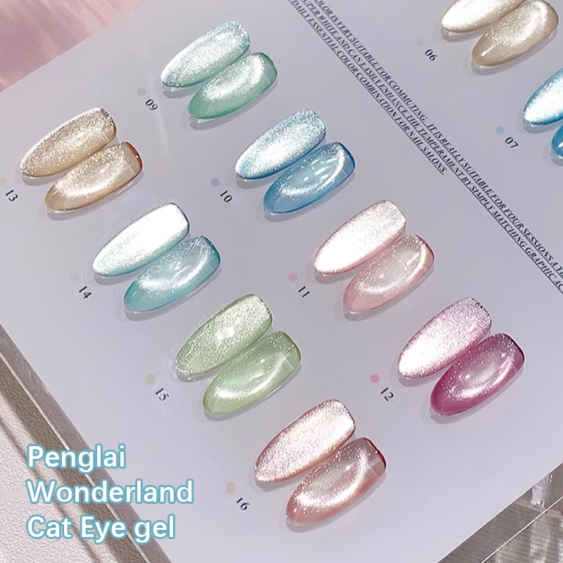 [ANNIES] ขนาดเล็กหลอดไฟ Cats Eye Nail Polish Super Flash Gel Magnetic Powder Delicate Multi-Color อุปกรณ์เสริม 16ml ราคา ถูกที่สุด ดีลบีเคเค แกลเลอรีภาพที่ 6