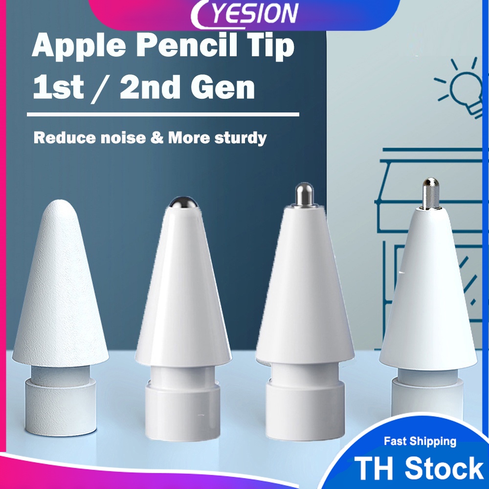 เคล็ดลับดินสอสําหรับ Apple Pencil ปลายเปลี่ยนหัวปากการุ่นที่ 1/2 รองรับ iPad Pro Apple Pencil 1/2 Stylus Spare Nib