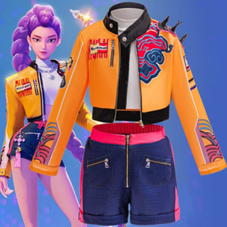 K-POP คอสเพลย์สาวเสื้อผ้าชุดแขนกุดแฟชั่น 3 ชิ้นสาวชุดปาร์ตี้…