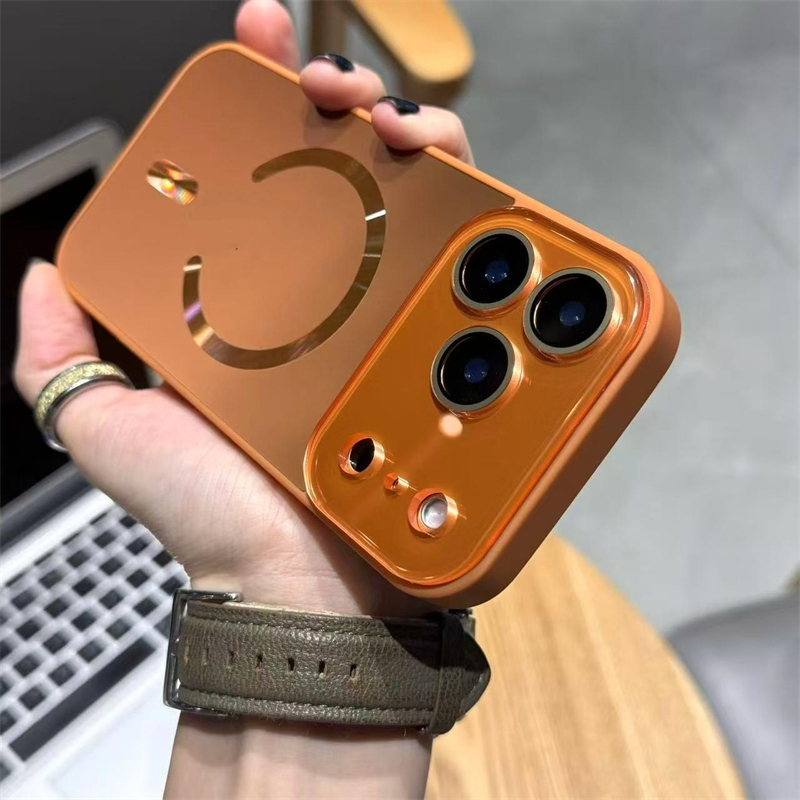 ใหม่Matte Aurora Large Windowเคสโทรศัพท์แม่เหล็กสําหรับiPhone 13 14 15 16 17 Pro Maxกรณีพร้อมป้องกันกล้องกันกระแทกความงามปลอกครอบคลุมเต็มรูปแบบMatte Anti-ลายนิ้วมือ ราคา ถูกที่สุด ดีลบีเคเค แกลเลอรีภาพที่ 8