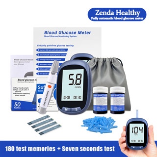 Zenda Blood Glucose Instrument Set ในครัวเรือนอัตโนมัติน้ําตาลในเลือด Inst