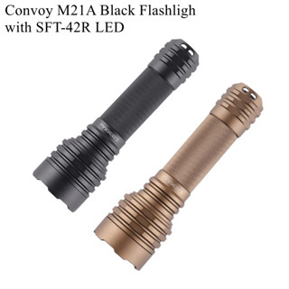 ไฟฉาย Convoy M21A ดั้งเดิมพร้อม SFT-42R LED ใช้งานได้ดีสำหรั…