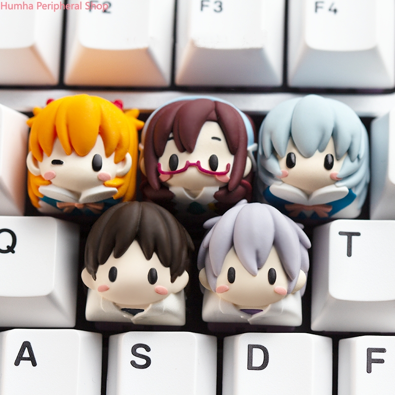Humha Artisan keycap EVA keycaps ทําด้วยมือเรซิ่น keycap คีย์บอร์ด keycap ส่วนบุคคล keycap ที่กําหนด