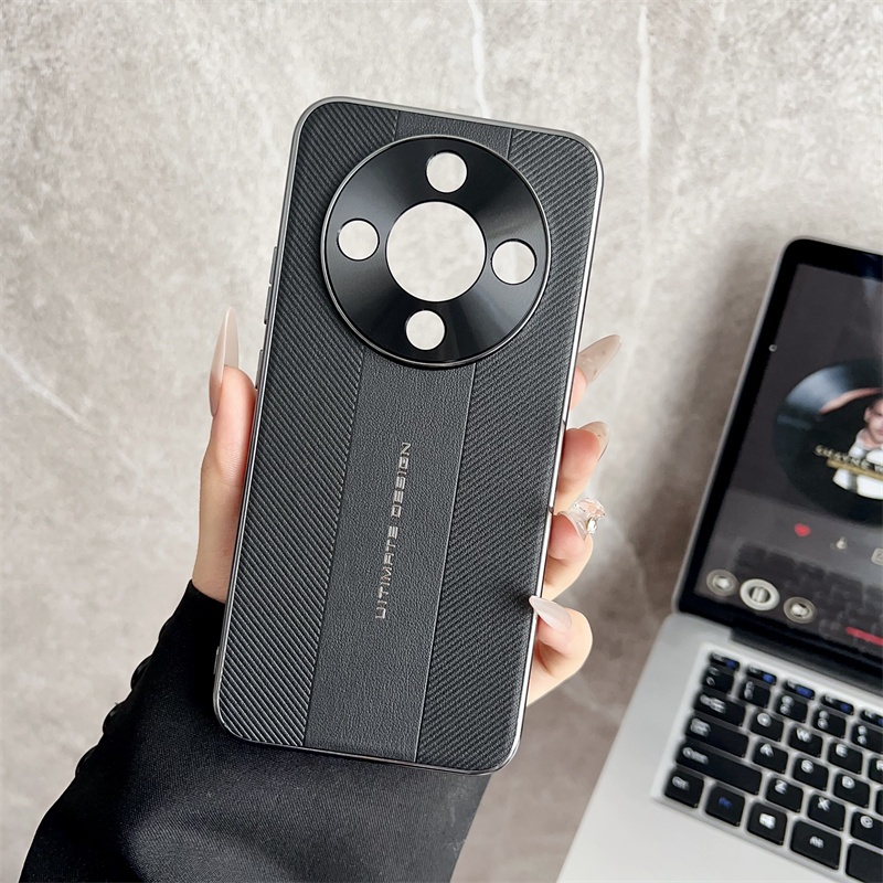 HUIYOU Carbon Fibre Design Plastic Case สําหรับ Honor X9D X70 ฝาครอบป้องกัน