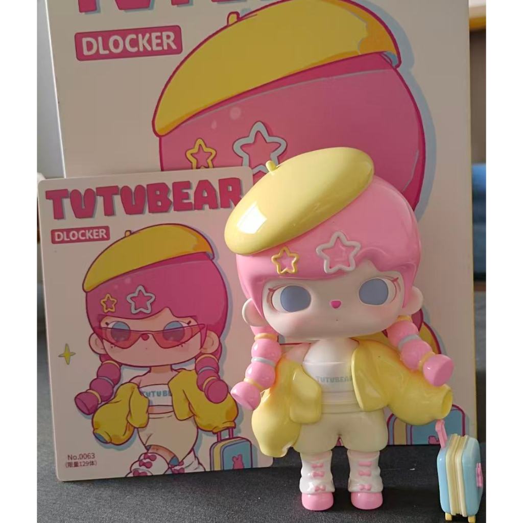 TUTU BEAR TUTU BEAR ฤดูร้อน Escape Big Baby รูปเครื่องประดับอินเทรนด์เล่นของขวัญน่ารักของสะสมสร้างสร