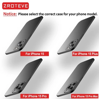 สําหรับiPhone 17 17e 16 16e 15 14 Pro MaxกรณีZROTEVEหรูหราSlim Matte Hard PCสําหรับiPhone15 iPhone16 Plus iPhone17 Airเคสโทรศัพท์