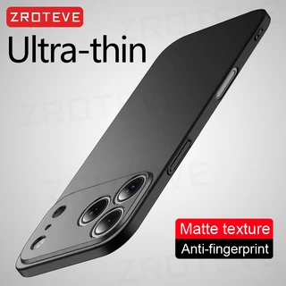 สําหรับiPhone 17 17e 16 16e 15 14 Pro MaxกรณีZROTEVEหรูหราSlim Matte Hard PCสําหรับiPhone15 iPhone16 Plus iPhone17 Airเคสโทรศัพท์