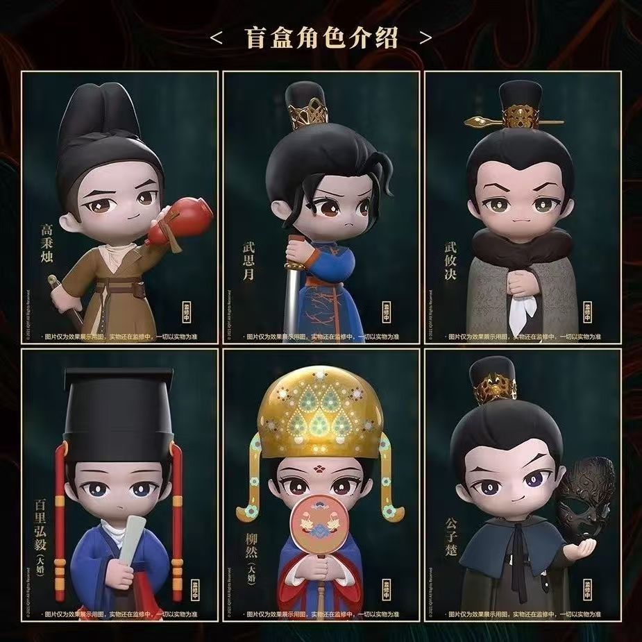 ⚡เตรียมการจัดส่ง⚡กล่องสุ่ม Fengqi Luoyang Series Mystery Box Figure